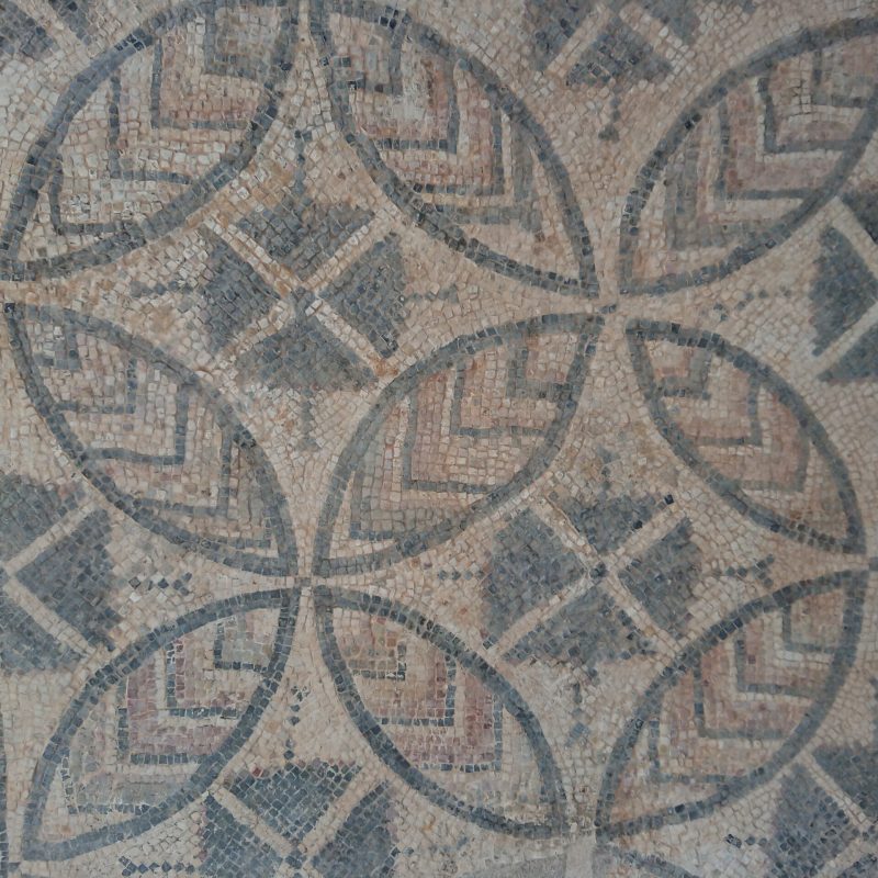 Mosaico romano en Lugo